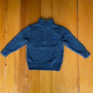 2T Ralph Lauren half zip sweater